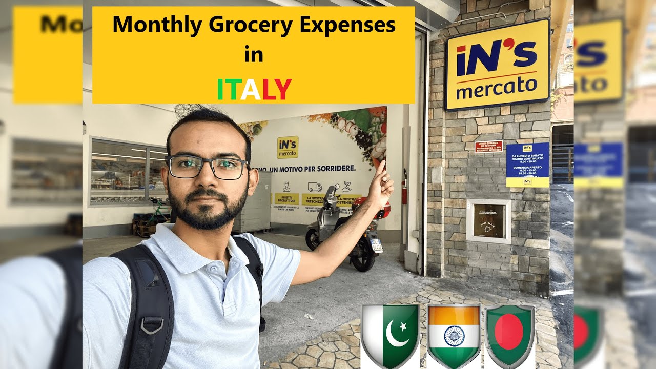 Grocery Expense In Italy | For International Students