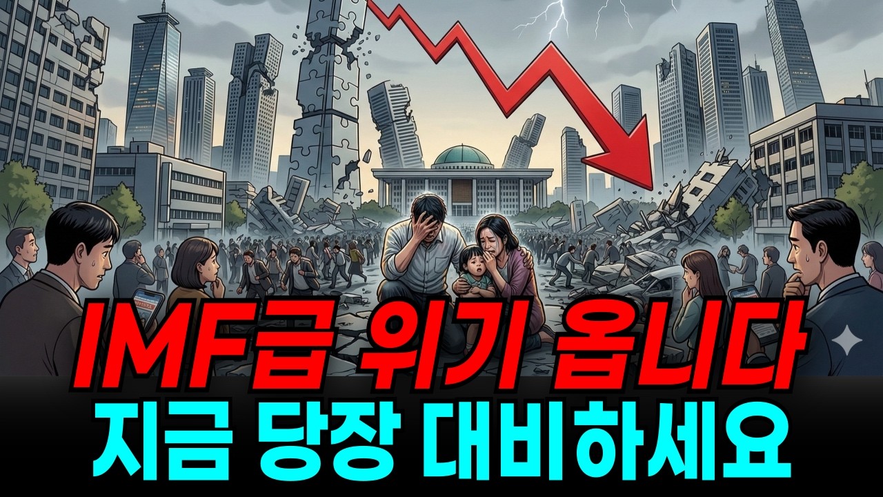 한국 경제 진짜 위기 시작됐습니다 (IMF보다 더 심각합니다)