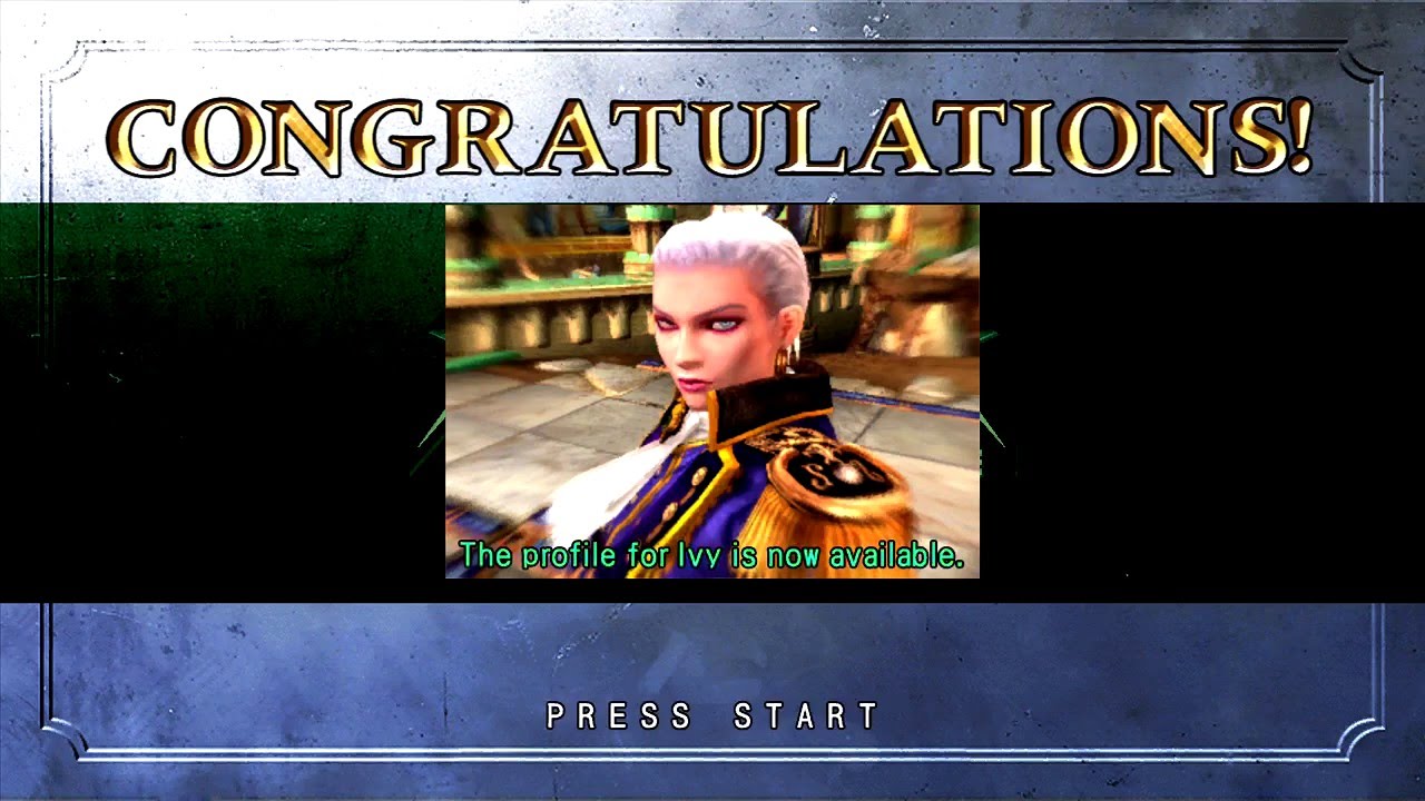 SoulCalibur II HD - Ivy's Destined Battle and Ending