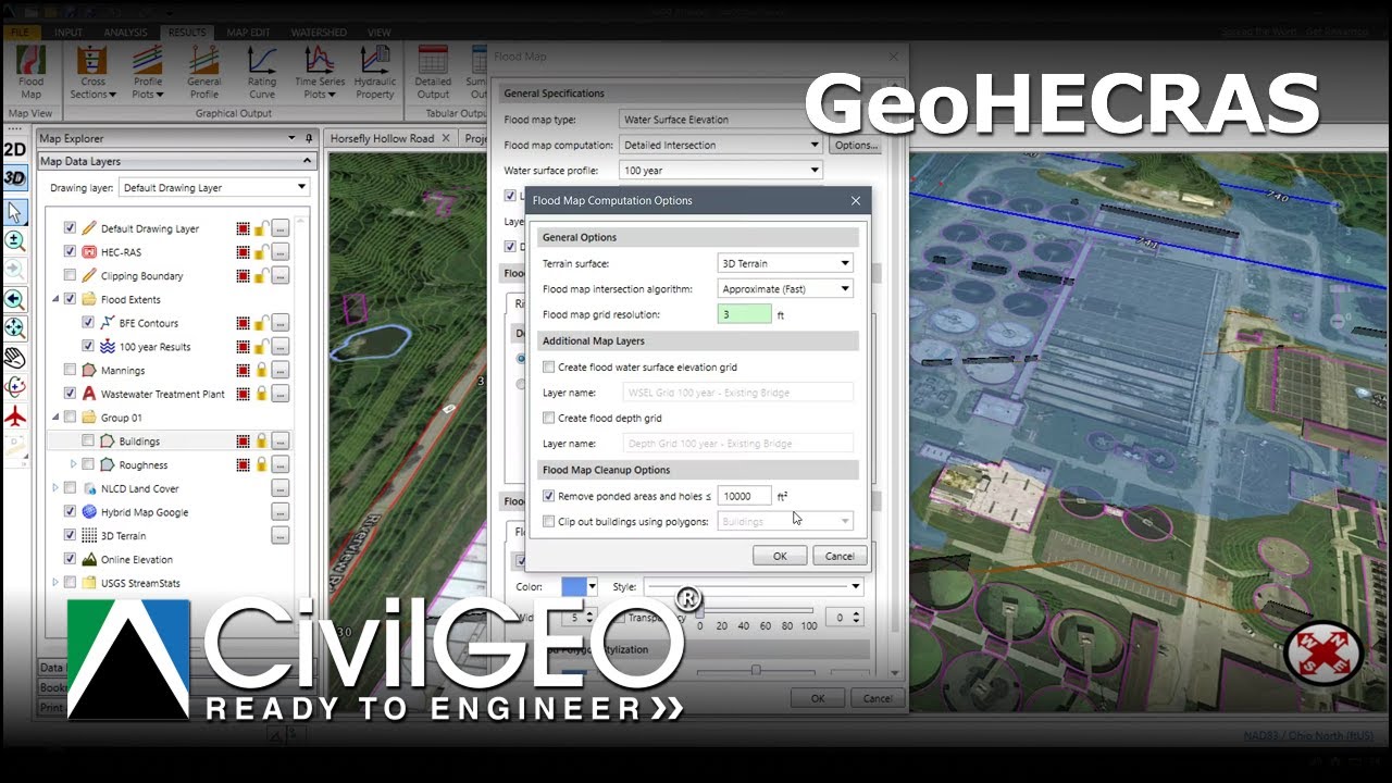 HEC RAS Bridge Scour Modeling and Design Considerations | CivilGEO