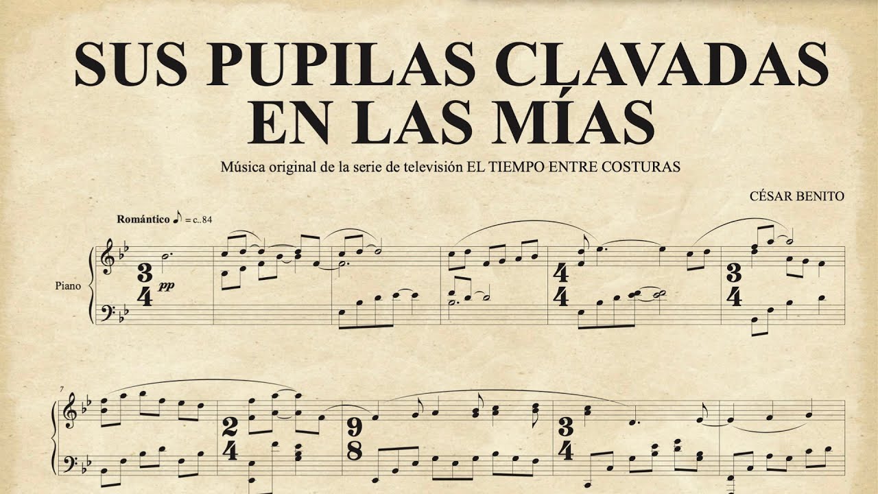 Cesar Benito - SUS PUPILAS CLAVADAS EN LAS MÍAS