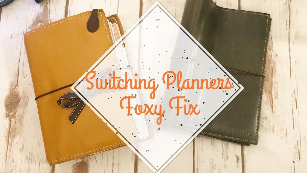 Switching Planners Easy as 1....2....3.... ● Foxy Fix Style ● November Planner
