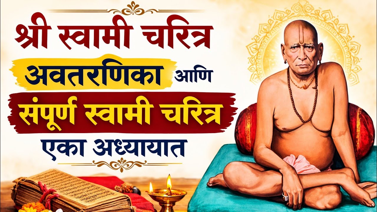 श्री स्वामी चरित्र अवतरणिका | संपूर्ण श्री स्वामी चरित्र एका अध्यायात | Swami Samarth Charitra