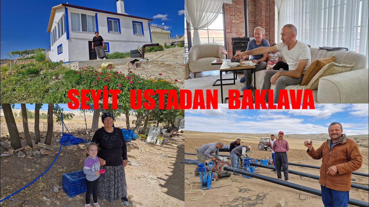 SEYİT USTAYA MİSAFİR OLDUK KÖYDE KOMŞULARIMIZ NELER YAPIYOR