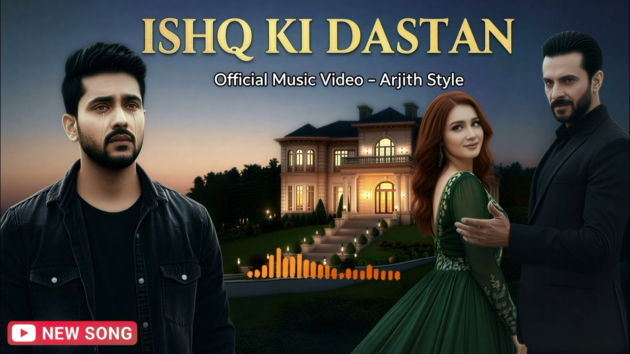 Ishq Ki Dastan • Bollywood Sad Song 2026 • Arijit Singh & Jubin Nautiyal Vishal Mishra Style