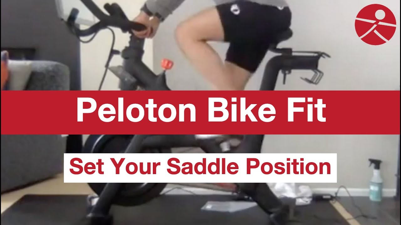 Peloton Bike Fit: Set Your Saddle Position