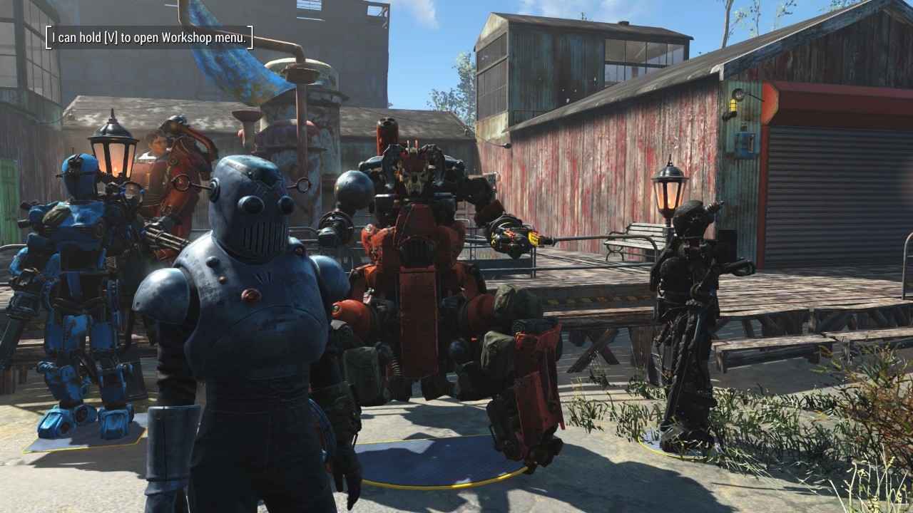 Fallout 4; Mechanist Robo Army Run