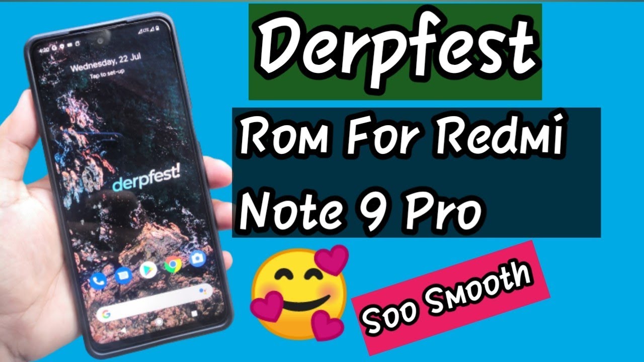 Derpfest Rom For Redmi Note 9 Pro/9S | Installation & Full Review| Soo Smooth 🥰🥰🥰