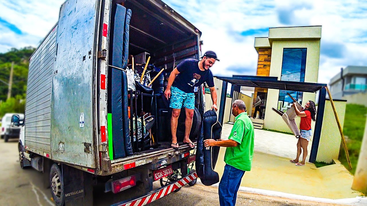 CHEGOU O GRANDE DIA, NOS MUDAMOS PRA CASA NOVA!! 🚚💨
