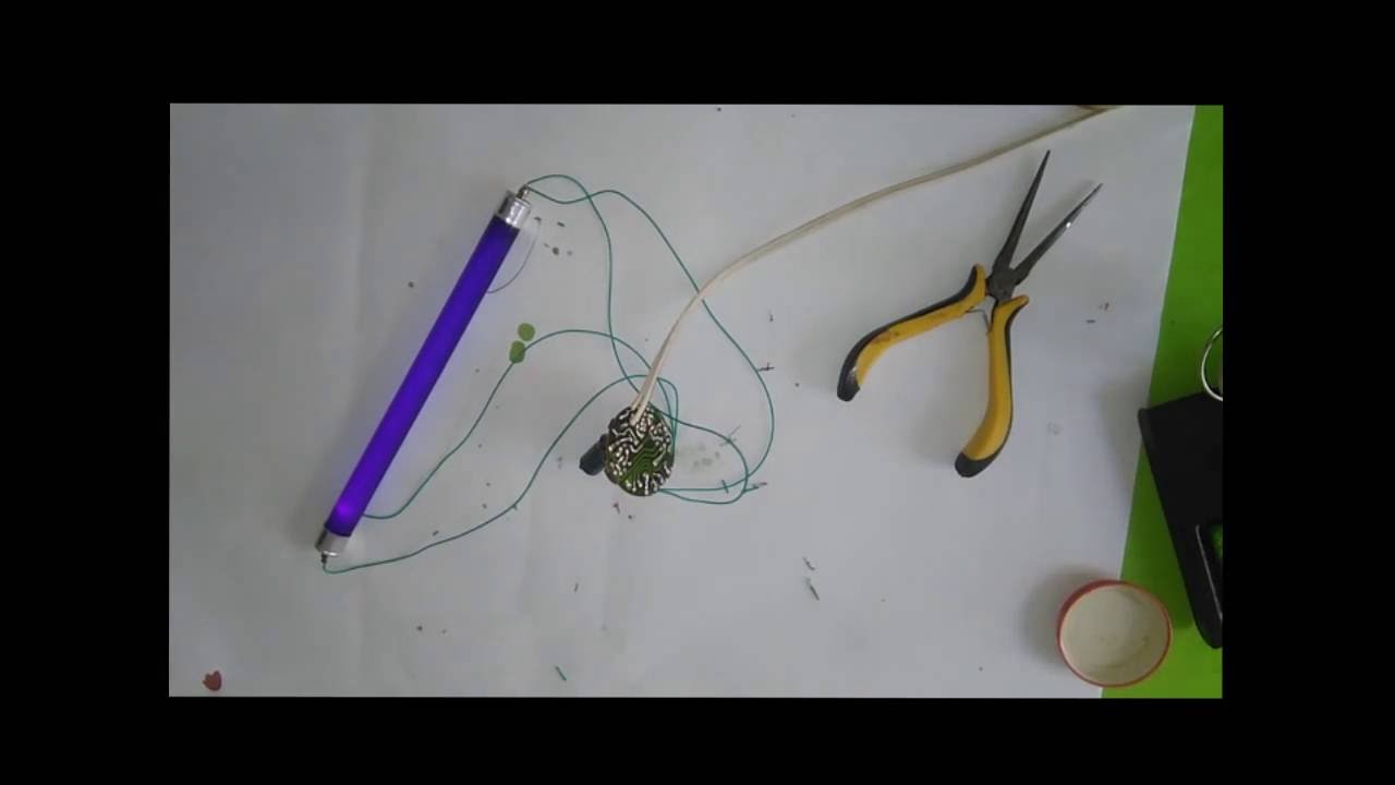 conexión de tubo fluorescente sin reactancia