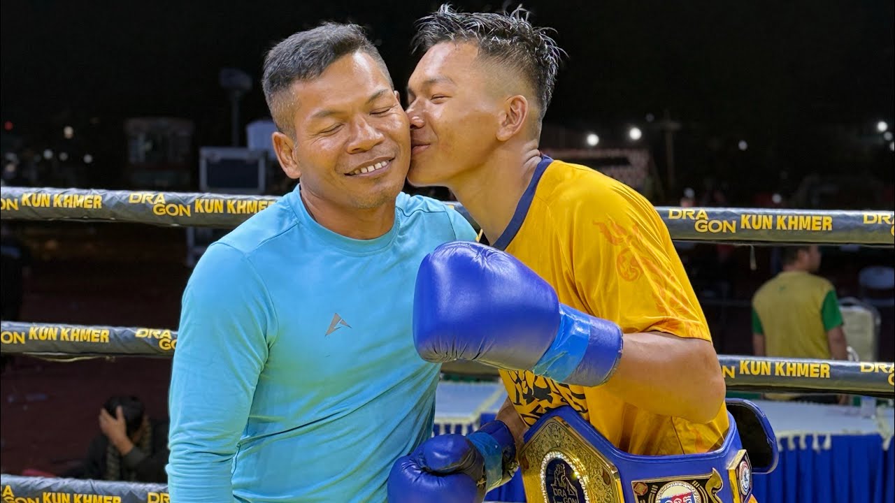 ចំណាប់អារម្មណ៍ ឌីម សារុំ បន្ទាប់ពីឈ្នះ ពេជ្រ សិង្ហៈ គ្រងខ្សែក្រវាត់