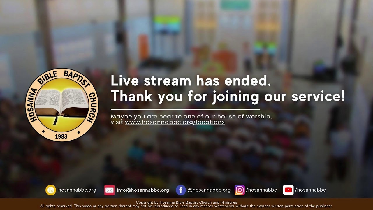 Sunday Morning Worship Service | March 15, 2026