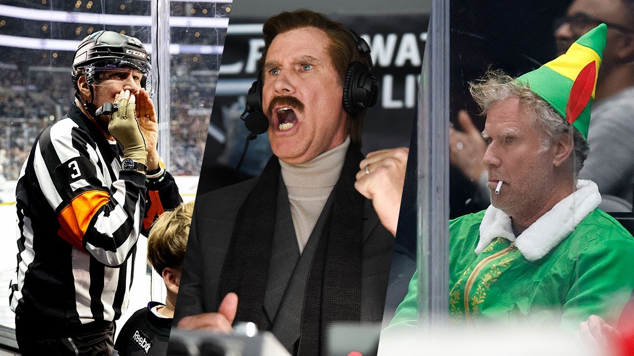 He’s an angry elf! Best NHL moments from Will Ferrell