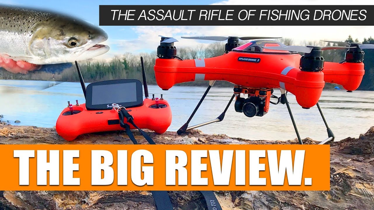 THE ASSAULT RIFLE OF FISHING DRONES - Swellpro Splash Drone 3 - THE BIG REVIEW