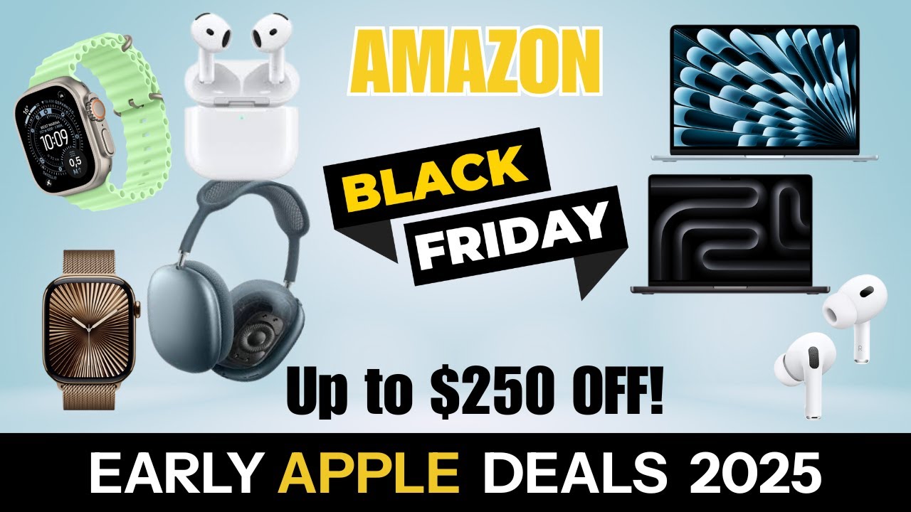 Лучшие ранние предложения Apple в Черную пятницу 2025 года #blackfriday