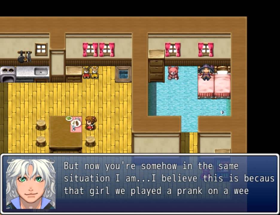 My first try at a shrinking RPG...