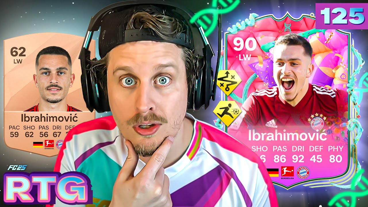 I Created An Ibrahimovic EVO In FC25!!
