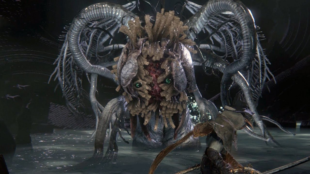 Bloodborne: Ebrietas, Daughter of the Cosmos Boss Fight (1080p)