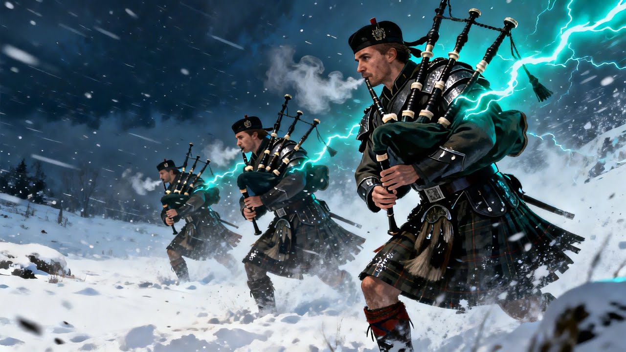 Wrath of the Silver Sky — Relentless Highland War Pipes Unleashed