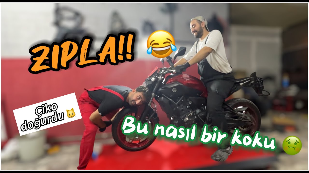 MT-07 Ağır Bakım (BÖYLE BİR KOKU YOK!!)