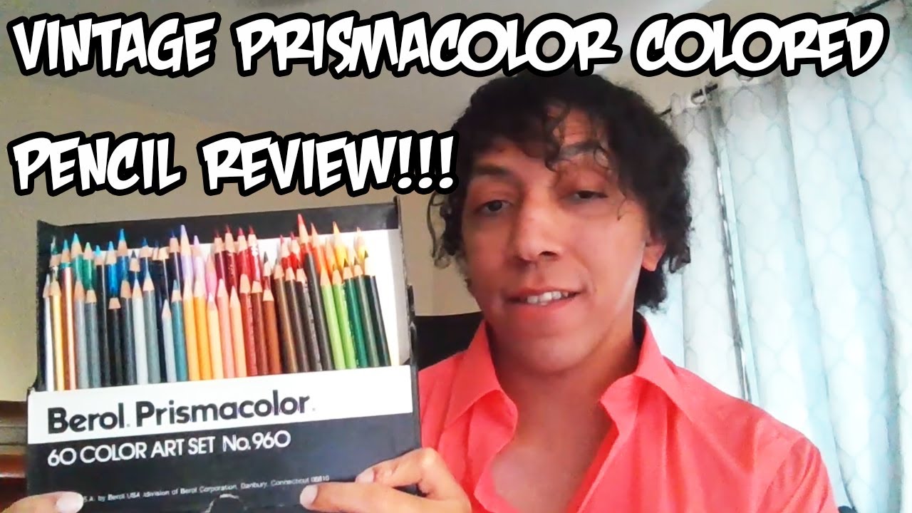 Vintage Prismacolor Colored Pencil Review - Creating Zatswan Comics