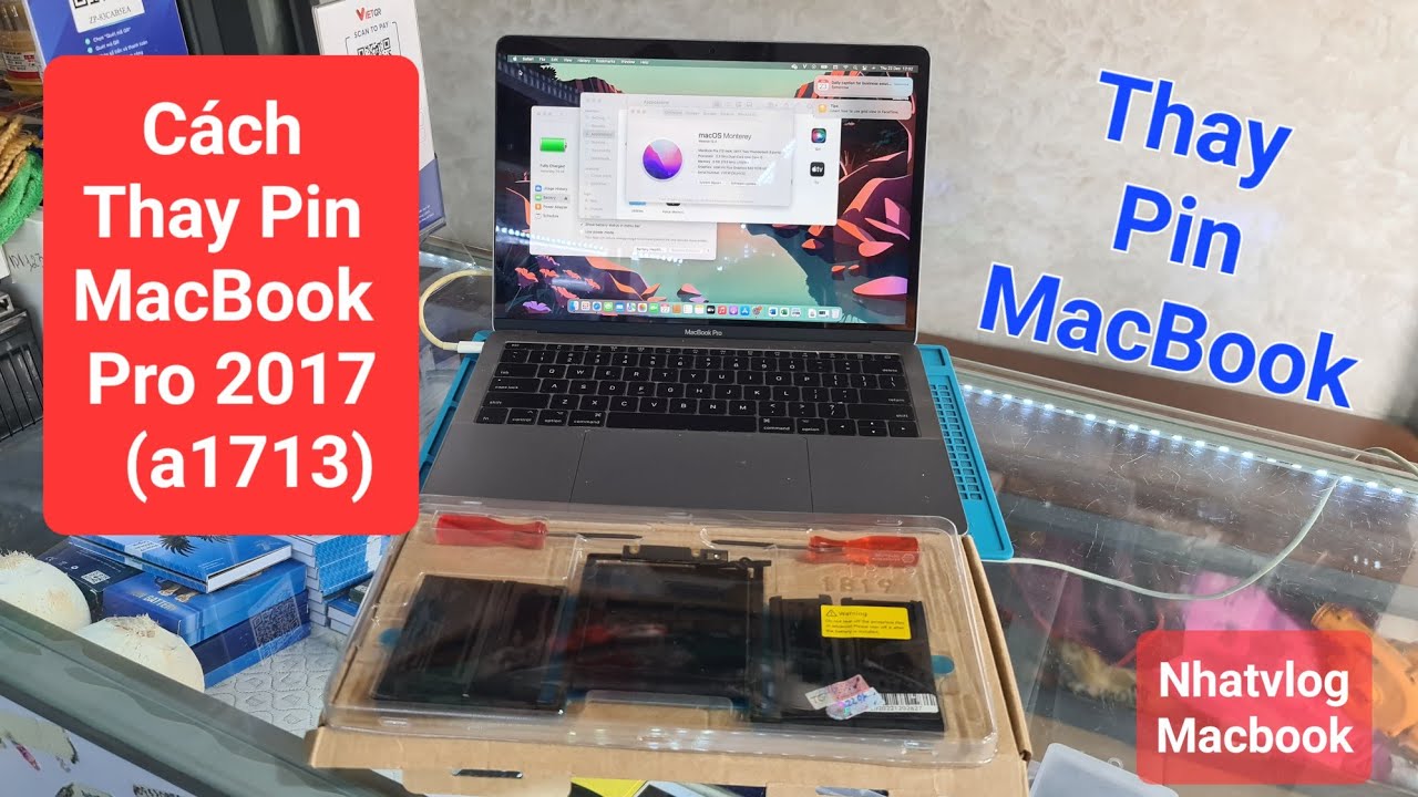 Thay Pin Macbook Pro 2017 | Macbook Pro 2017 Battery Replacement