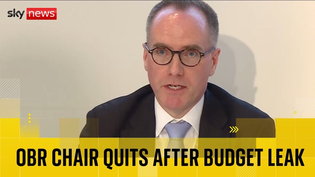 Richard Hughes resigns as OBR chief after budget policies appeared online
