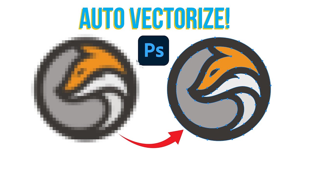 Трассировка с учетом содержимого — автоматическая трассировка в Photoshop 2022 (один щелчок!)