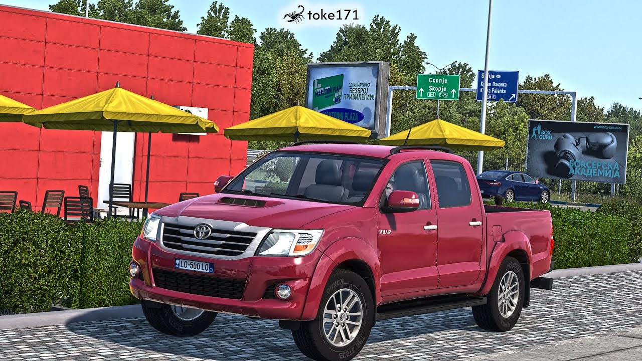 [ETS2 1.57] Toyota Hilux 2015 ETS2 Car Mod