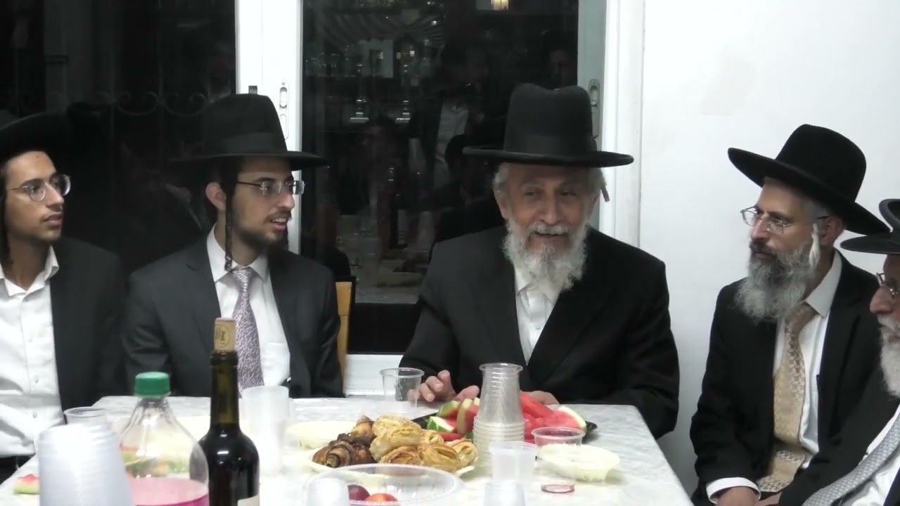 שמחת שידוכי נכד מרן שליט