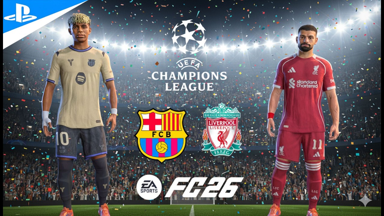 FC 26 - Yamal vs Salah | Barcelona vs Liverpool  UCL Final 🏆