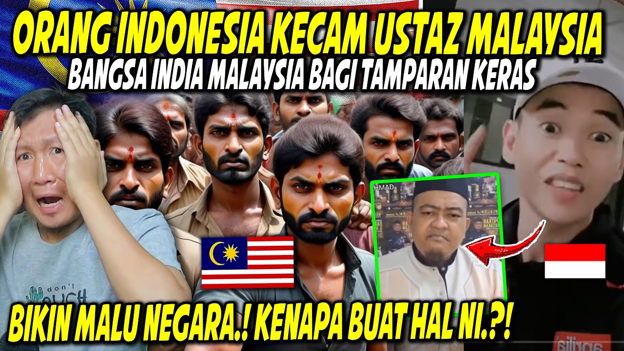 MALU SAYA❗PADAN MUKA‼ JANGAN MAIN-MAIN DENGAN ORANG MALAYSIA⁈ ORANG INDONESIA KOYAK⁈