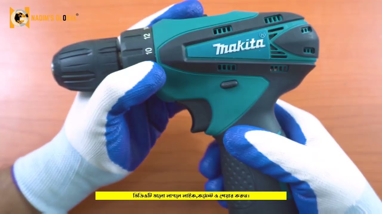 Makita 12V কর্ডলেস ড্রিল মেশিন – ফুল সেট 🔧✅ শক্তিশালী 12V লি-আয়ন ব্যাটারি✅ ২টি ব্যাটারি + চার্জজারসহ