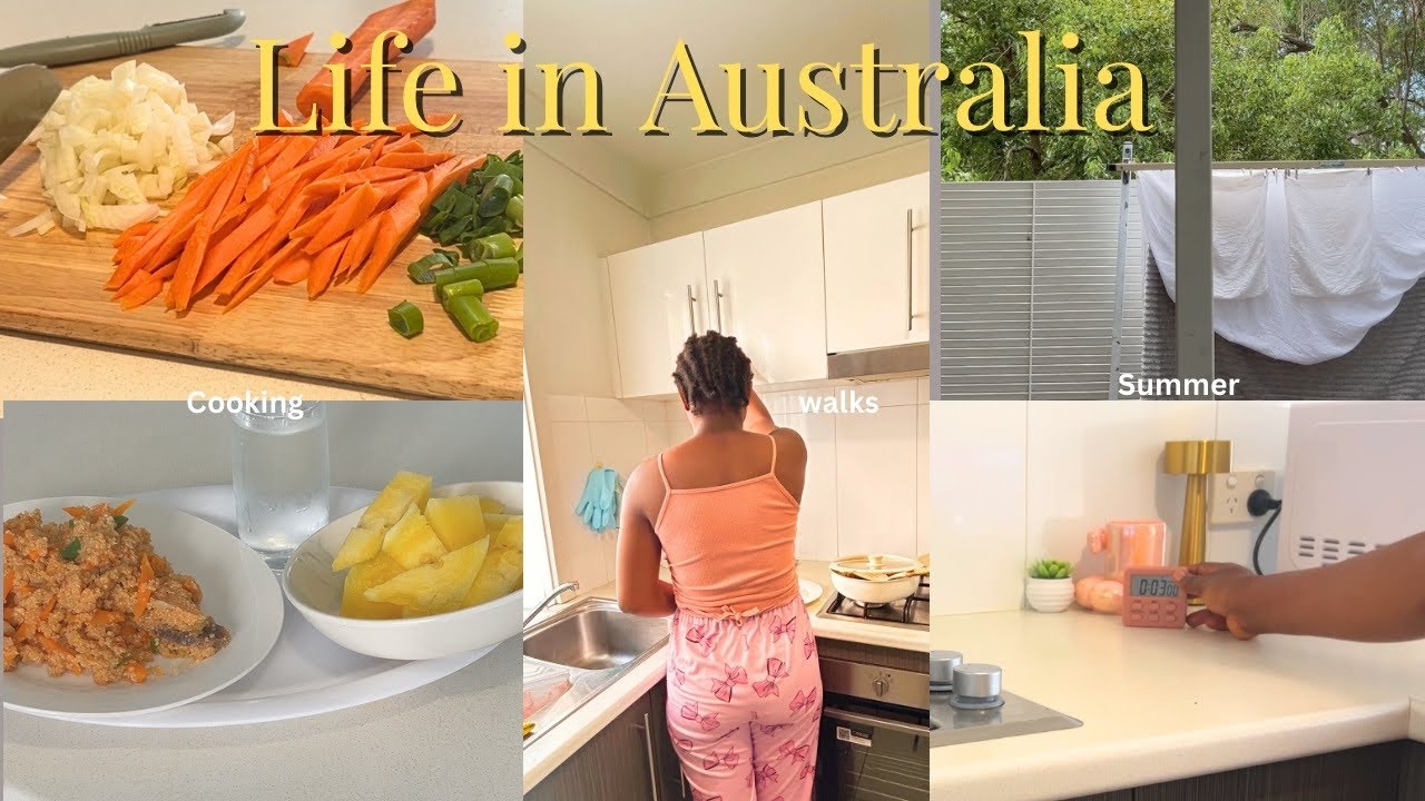 Days in the life of a couple in Australia vlog | Slow living | Cooking & Shopping