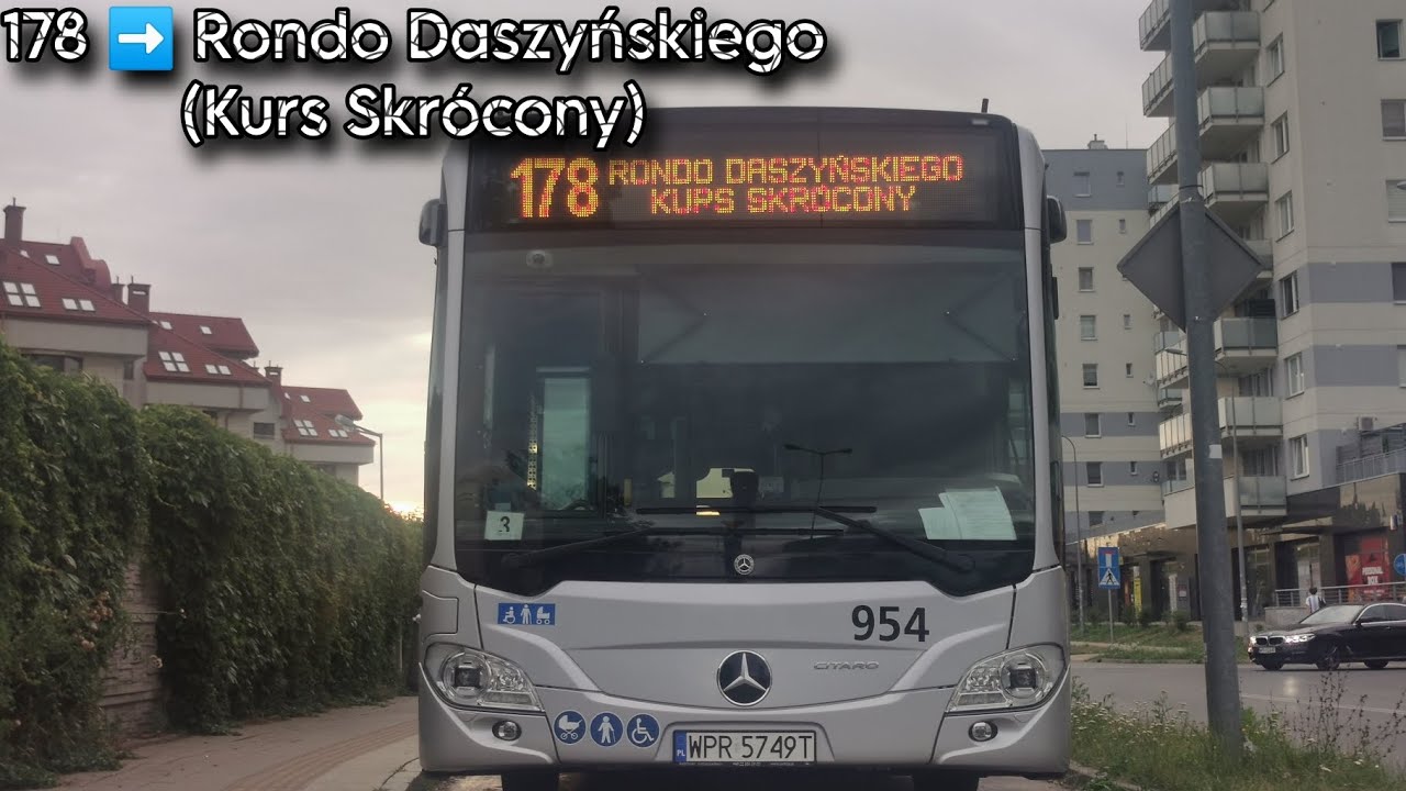 Mercedes O530 C2 Hybrid #954 (MZA Warszawa) - linia 178