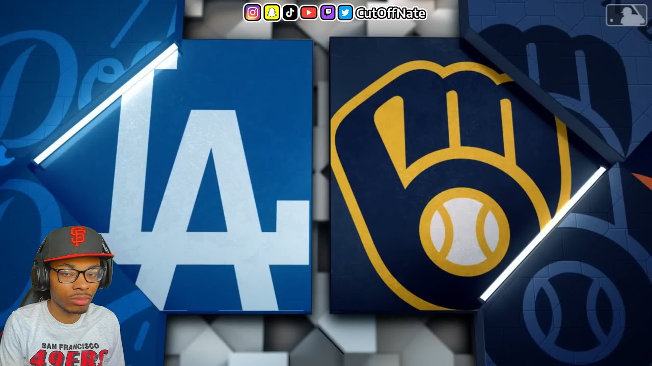 РЕАКЦИЯ ФАВОРИТА «ДОДЖЕРС» НА ОСНОВНЫЕ МОМЕНТЫ ПЕРВОЙ ИГРЫ NLCS «ДОДЖЕРС» ПРОТИВ «БРЮЭРС» (13.10....