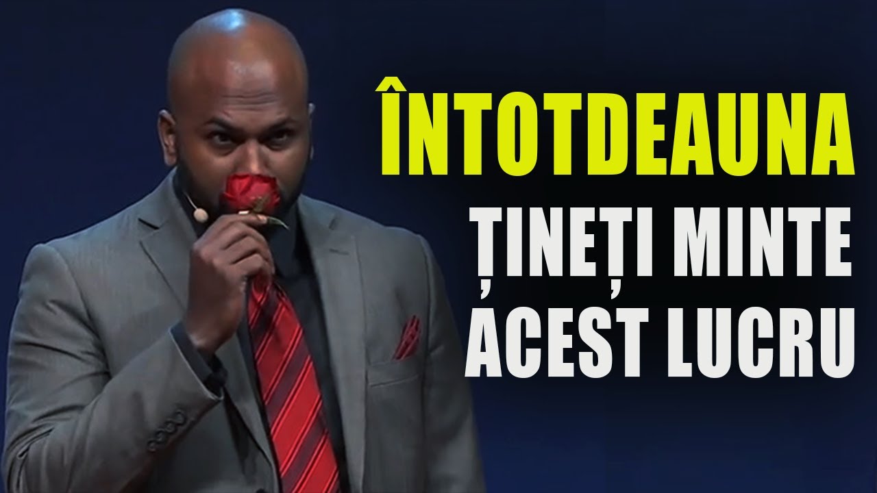 TU EȘTI SPECIAL - Discursul campionului mondial la oratorie! Doza de Motivație pentru viață!