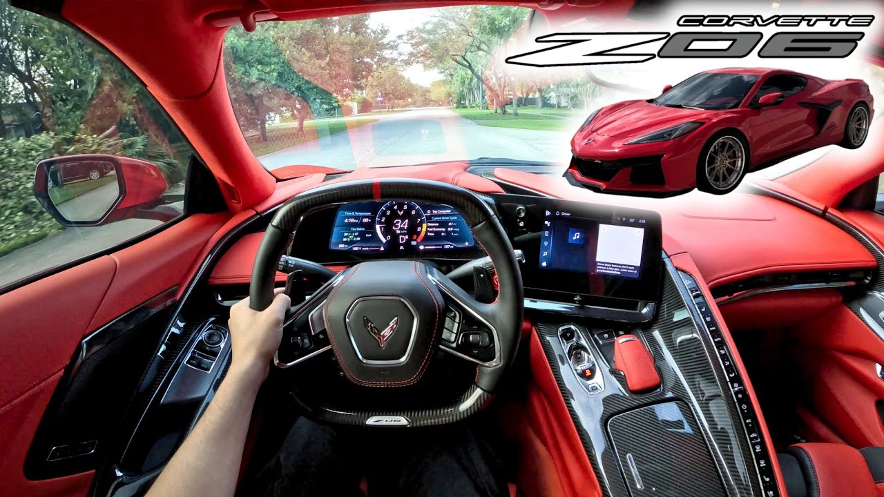 2024 C8 Corvette Z06 POV (Cat Delete) Loud 670 Hp!!