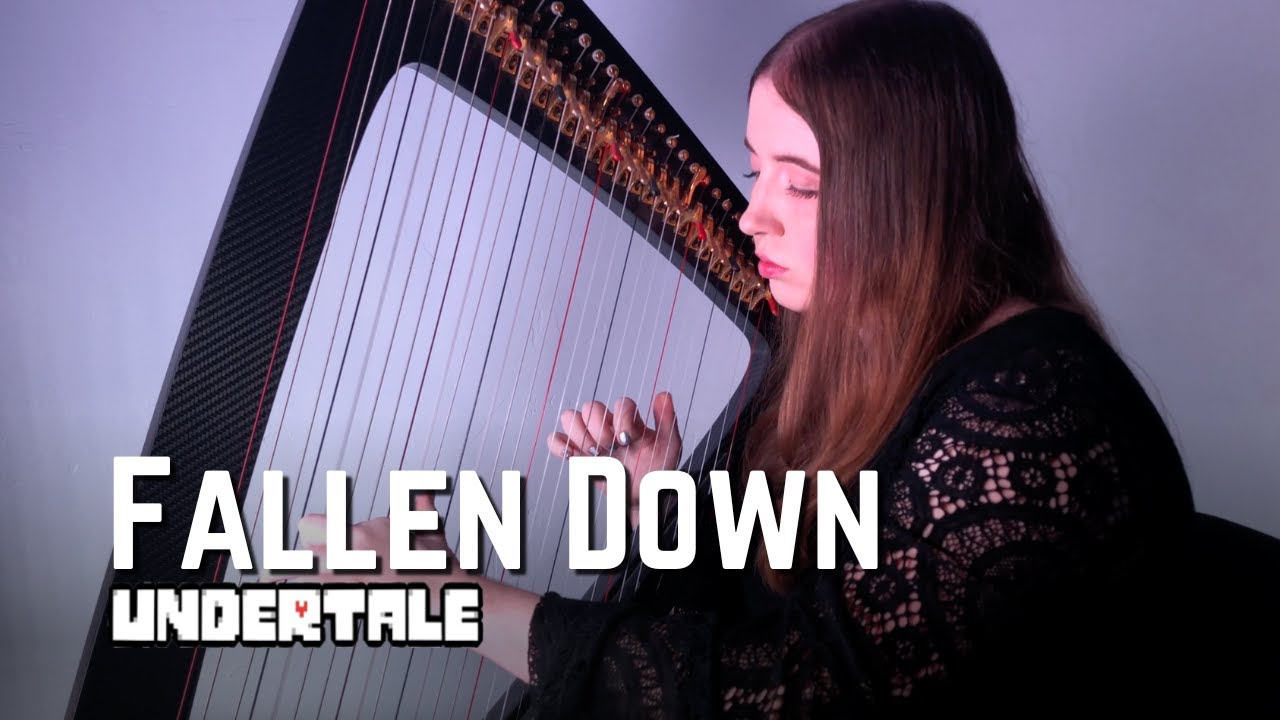 Undertale - Fallen Down (Reprise) | Harp Cover + Sheet Music