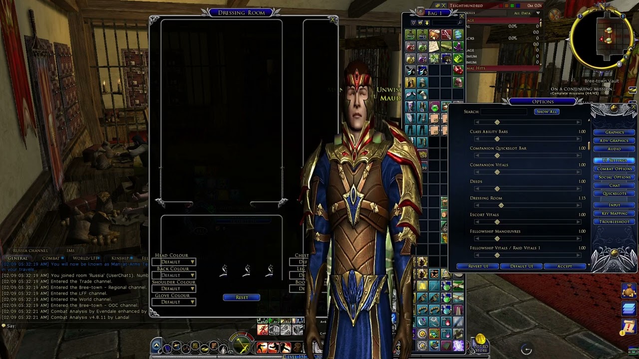 LOTRO (Лотро) | U461. Обновление ЫНТЕРФЭЙСА