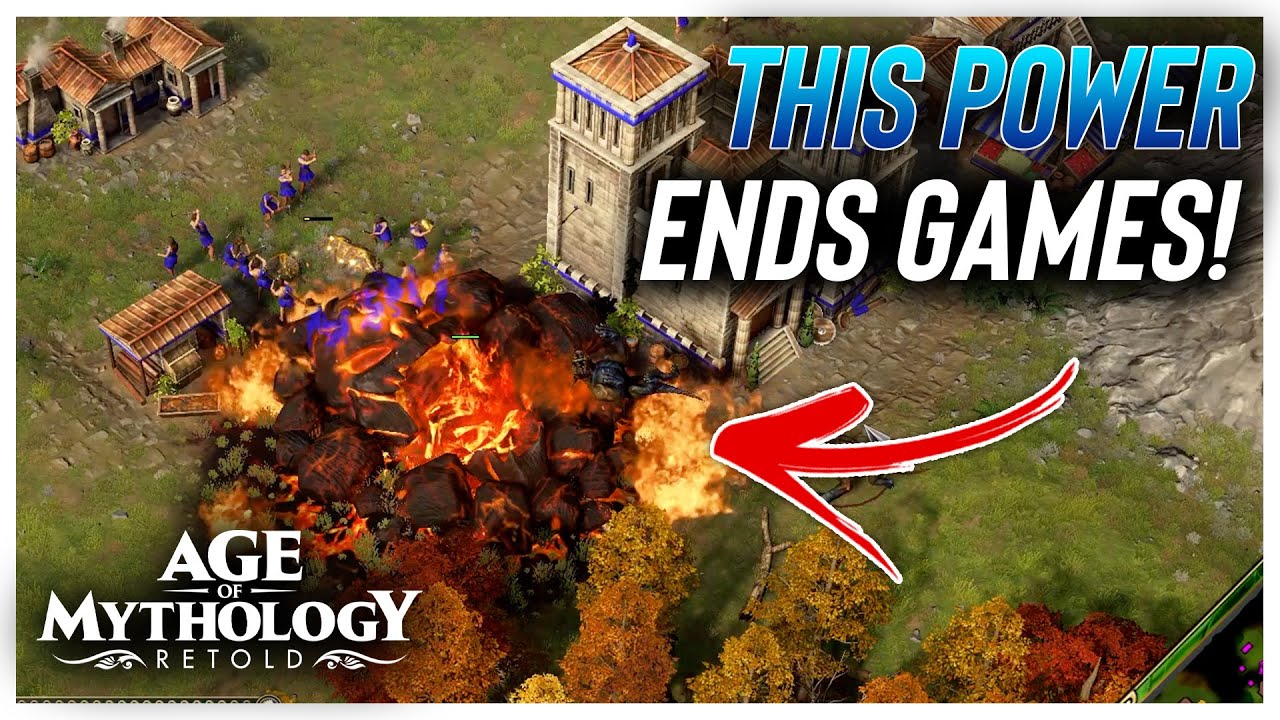 The INSANE God Power that ENDS Matches in Age of Mythology Retold