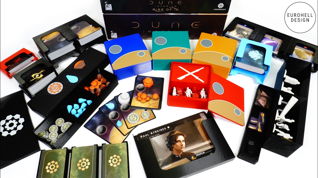 Dune Imperium & Rise of Ix Boardgame Upgrade