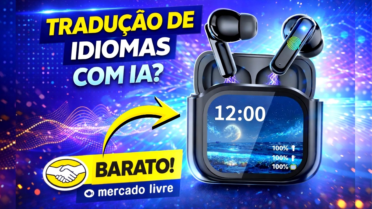 FONE BARATO COM TRADUÇÃO DE IDIOMAS POR IA? TESTEI O PBUDS LX10