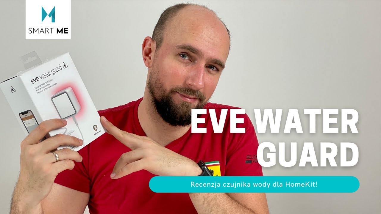 Eve Water Guard - Recenzja czujnika wycieku wody z HomeKit [ENG SUBS]