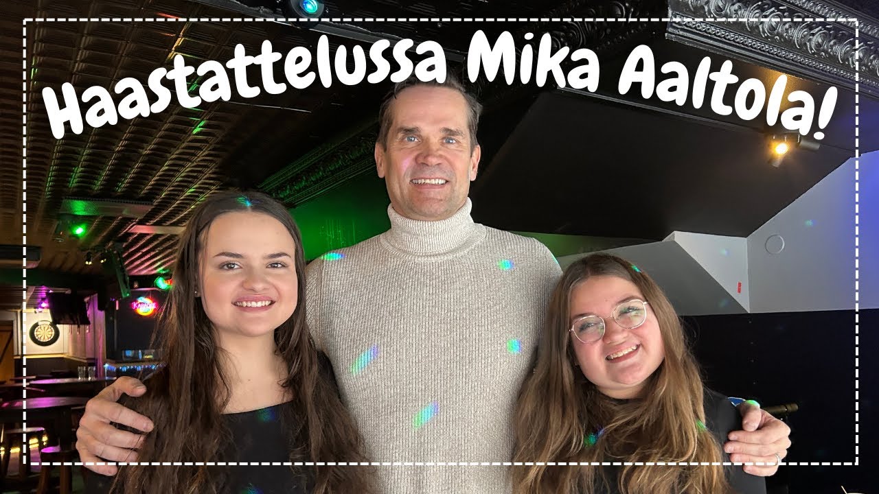 Presidenttiehdokas Mika Aaltola lasten haastattelussa (Elina Sofia)