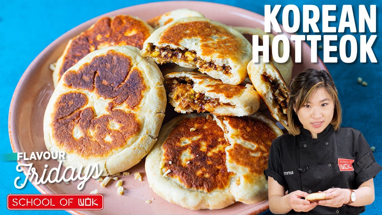 Emma Makes Delicious Sweet Korean Hotteok!