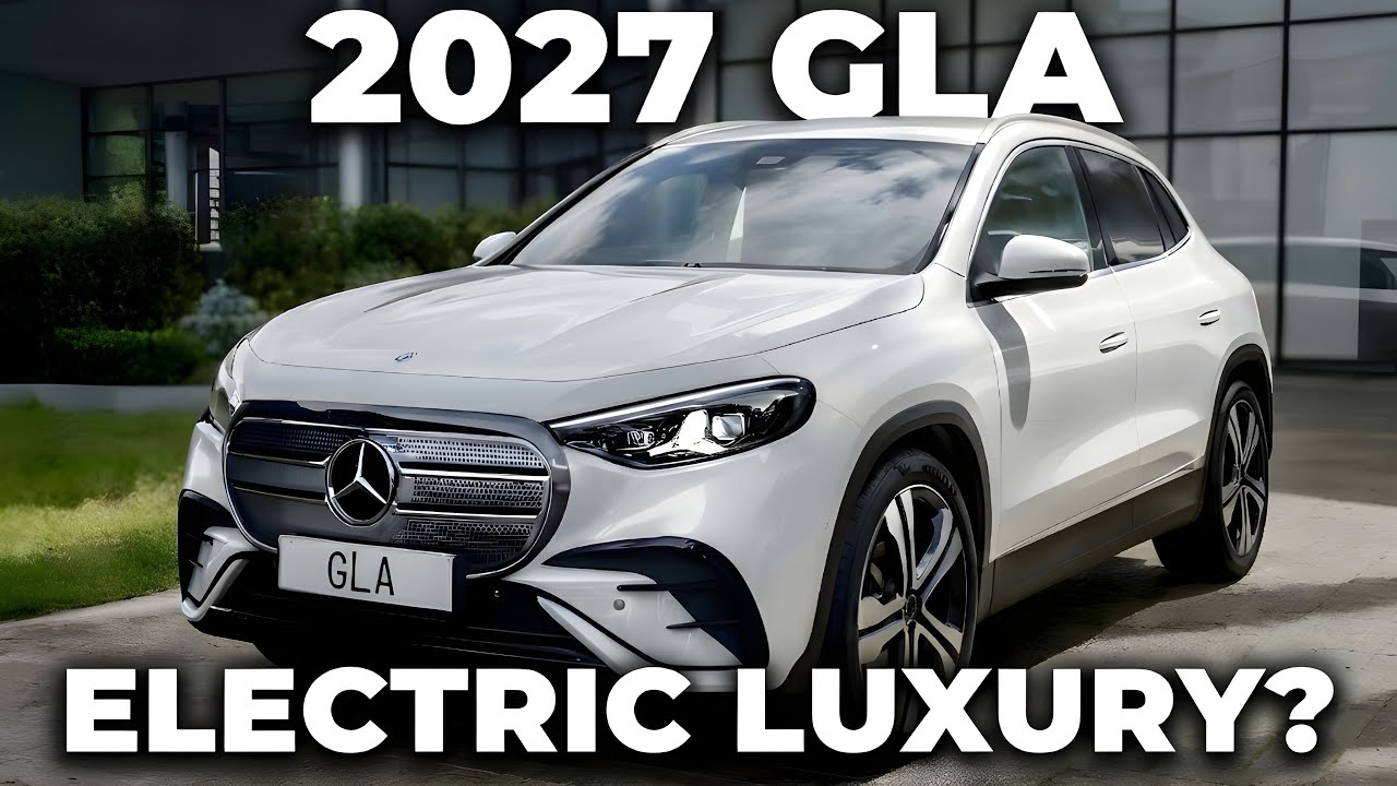 2027 Mercedes-Benz GLA – Mercedes’ Next-Gen Electric Luxury SUV Finally Takes Shape!