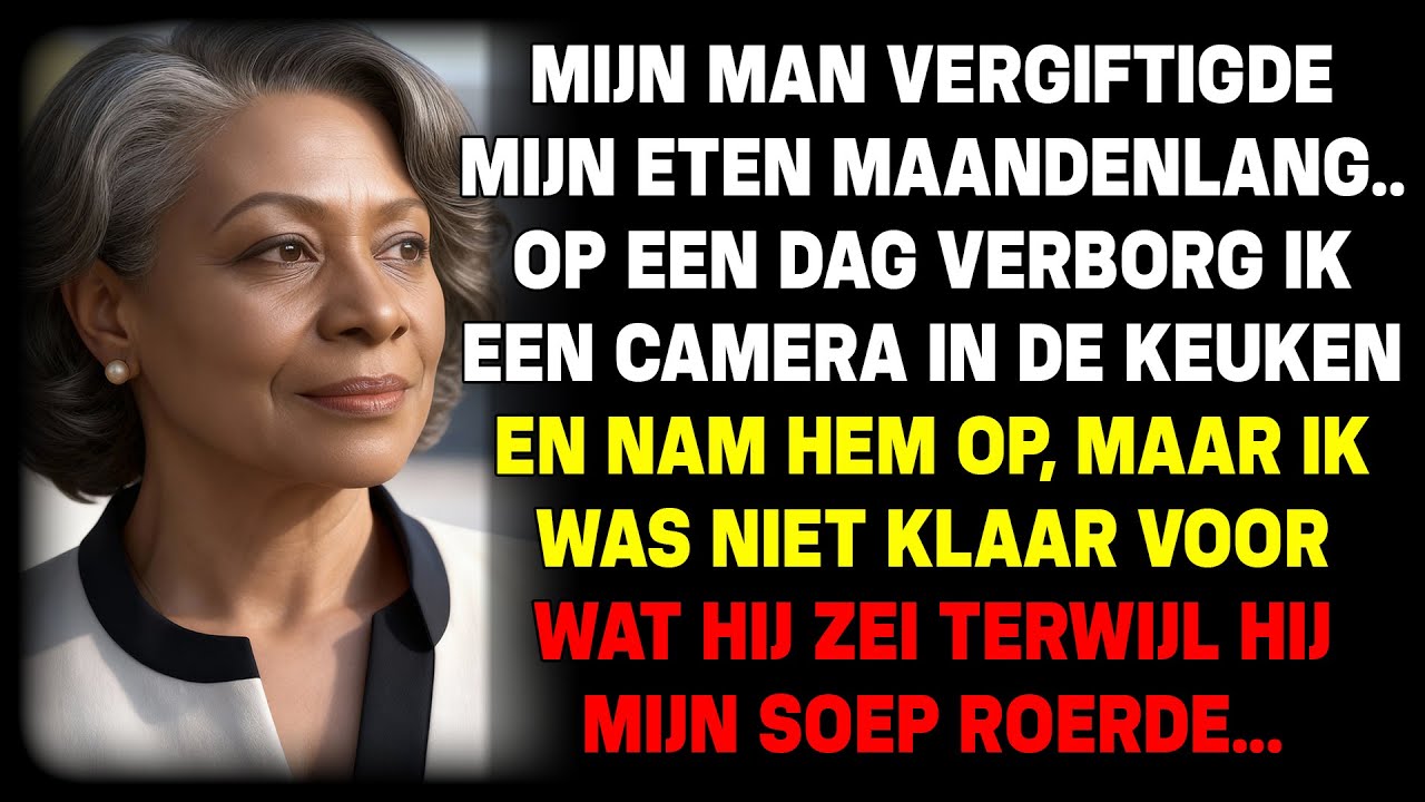 Mijn man vergiftigde mijn eten. Ik filmde hem stiekem in de keuken: wat ik zag...