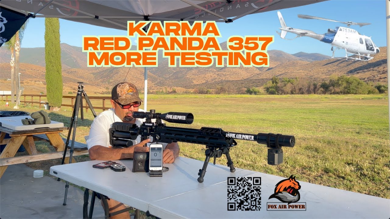 Karma Red Panda 357 More Testing Part 2  #viral #hunting #borderpatrol  #pcphunters