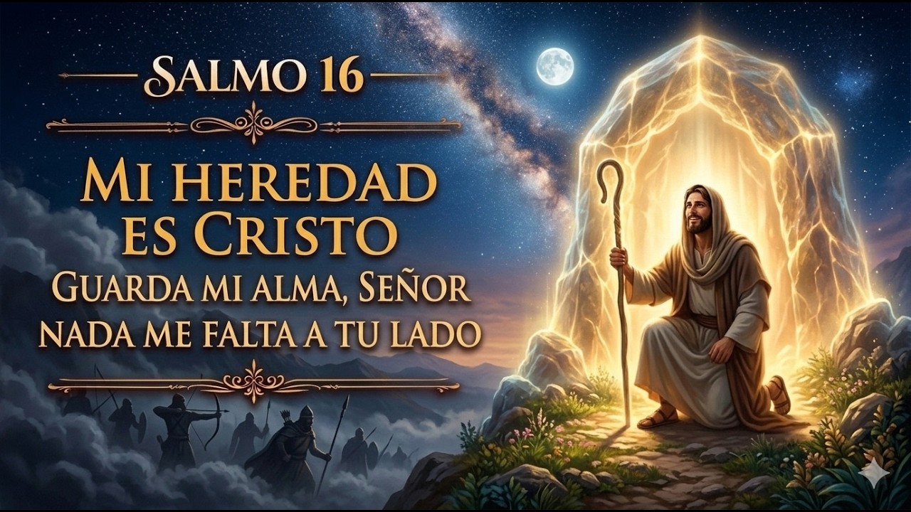 SALMOS 16: Mi Seguridad Esta En Dios - SALMOS PARA ORAR - Musica de oración y clamor